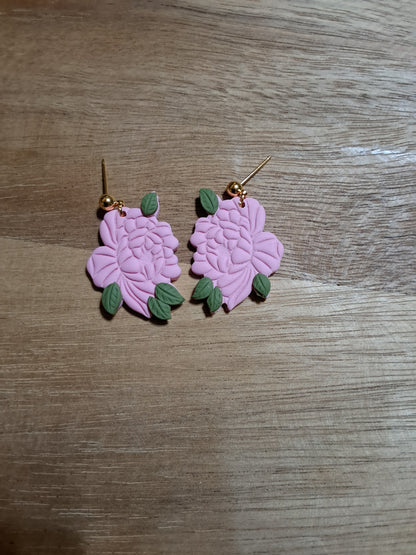 Peony Dangles